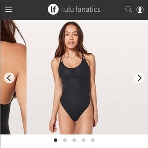 Lululemon the easy bodysuit. Size 8. Lululemon